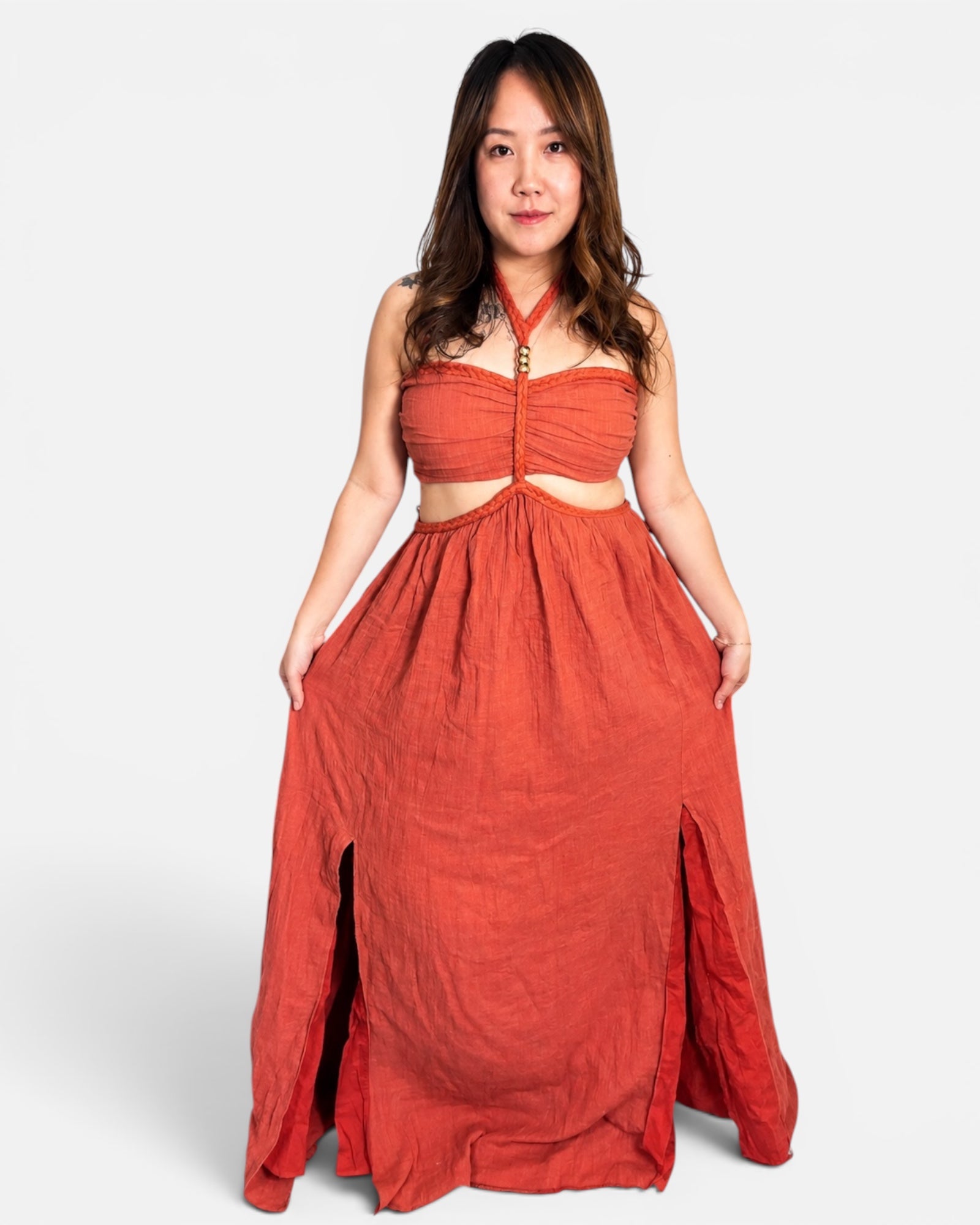 The Braided Maxi Dress