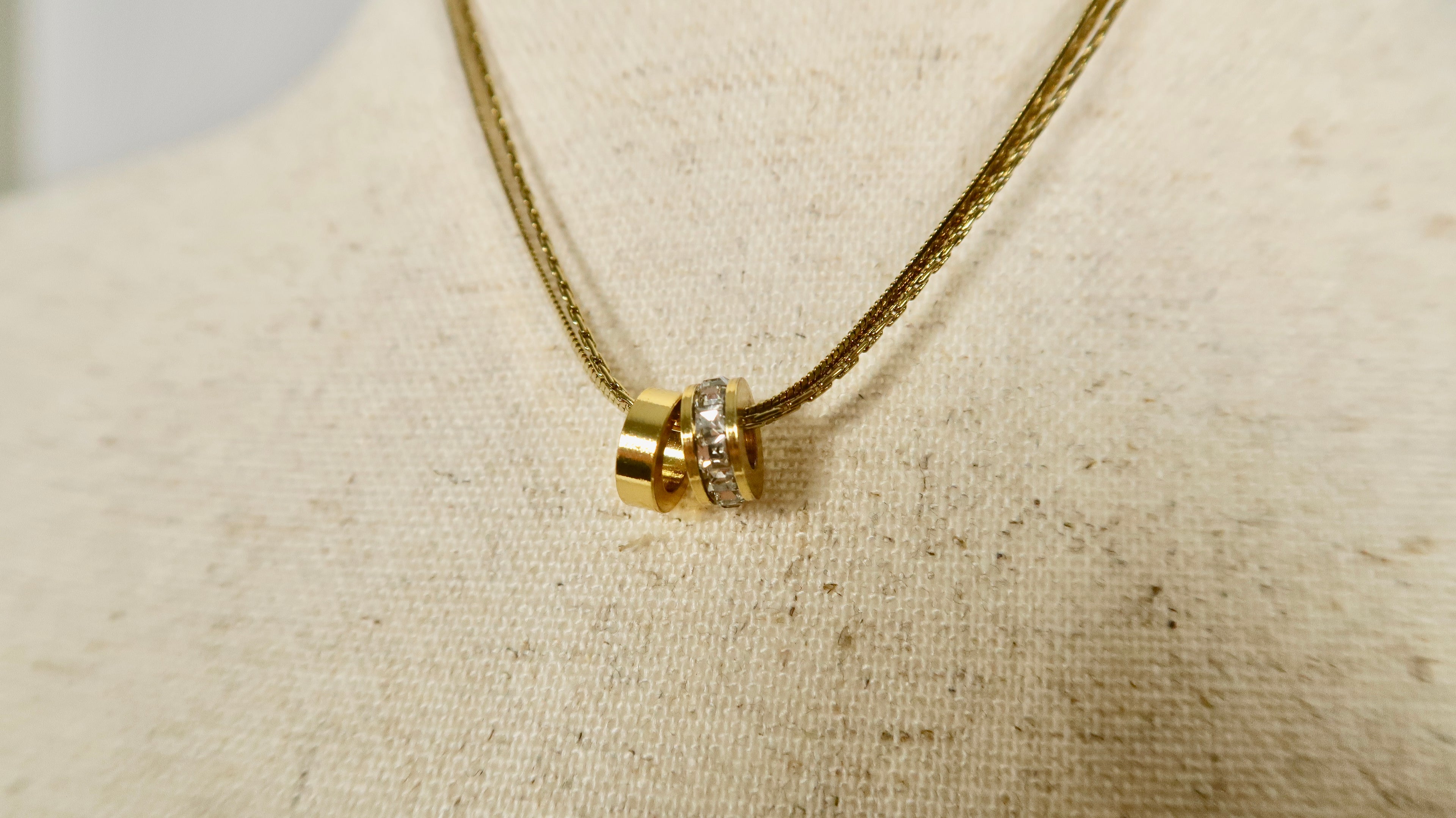 Eternal Circle Necklace - Tarnish Free