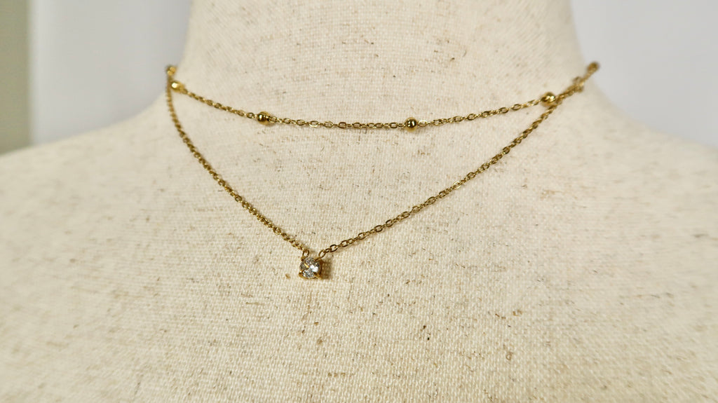 Demi Necklace - Tarnish Free