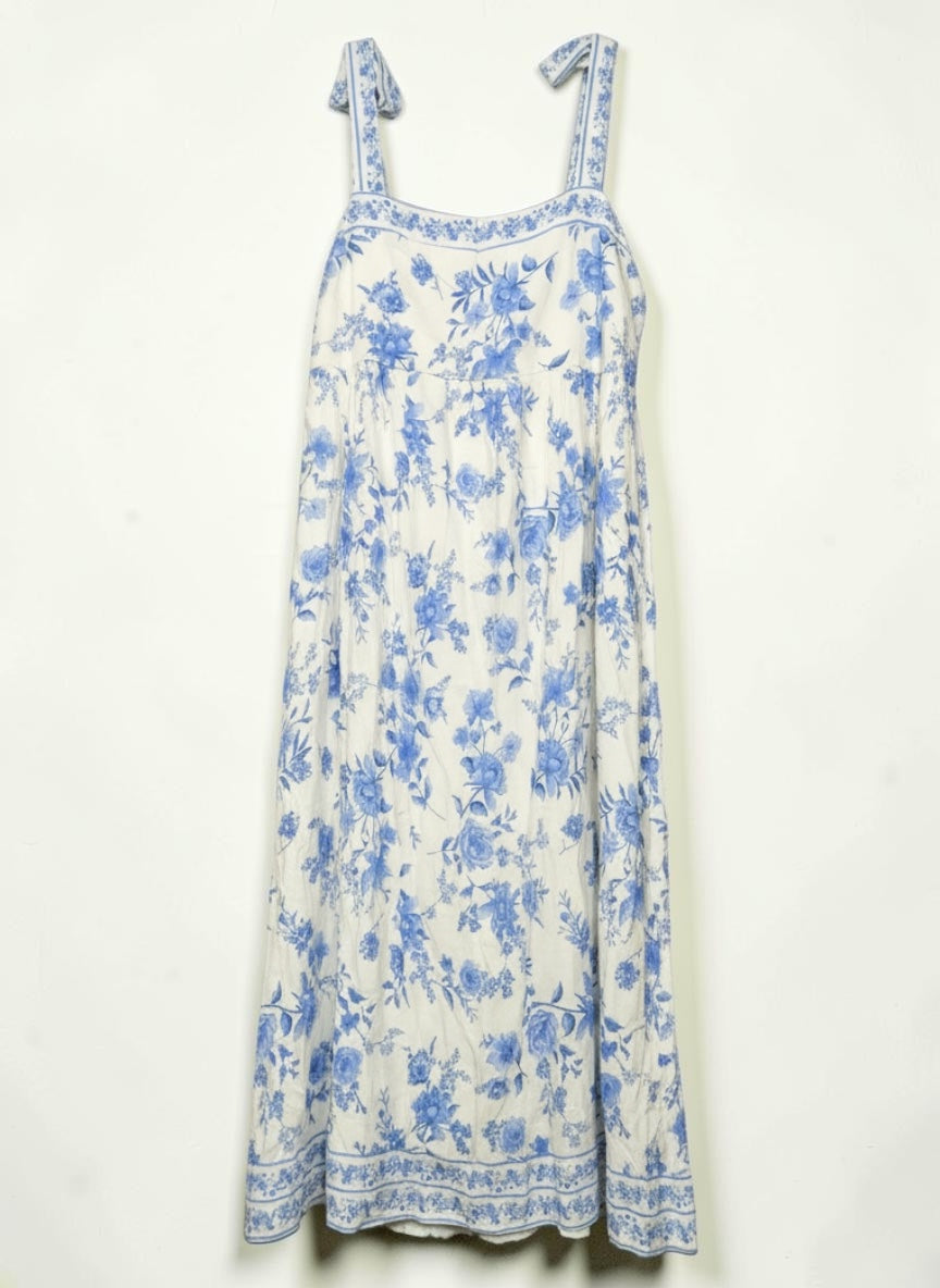 The Floral Maxi Dress - Curve Fit