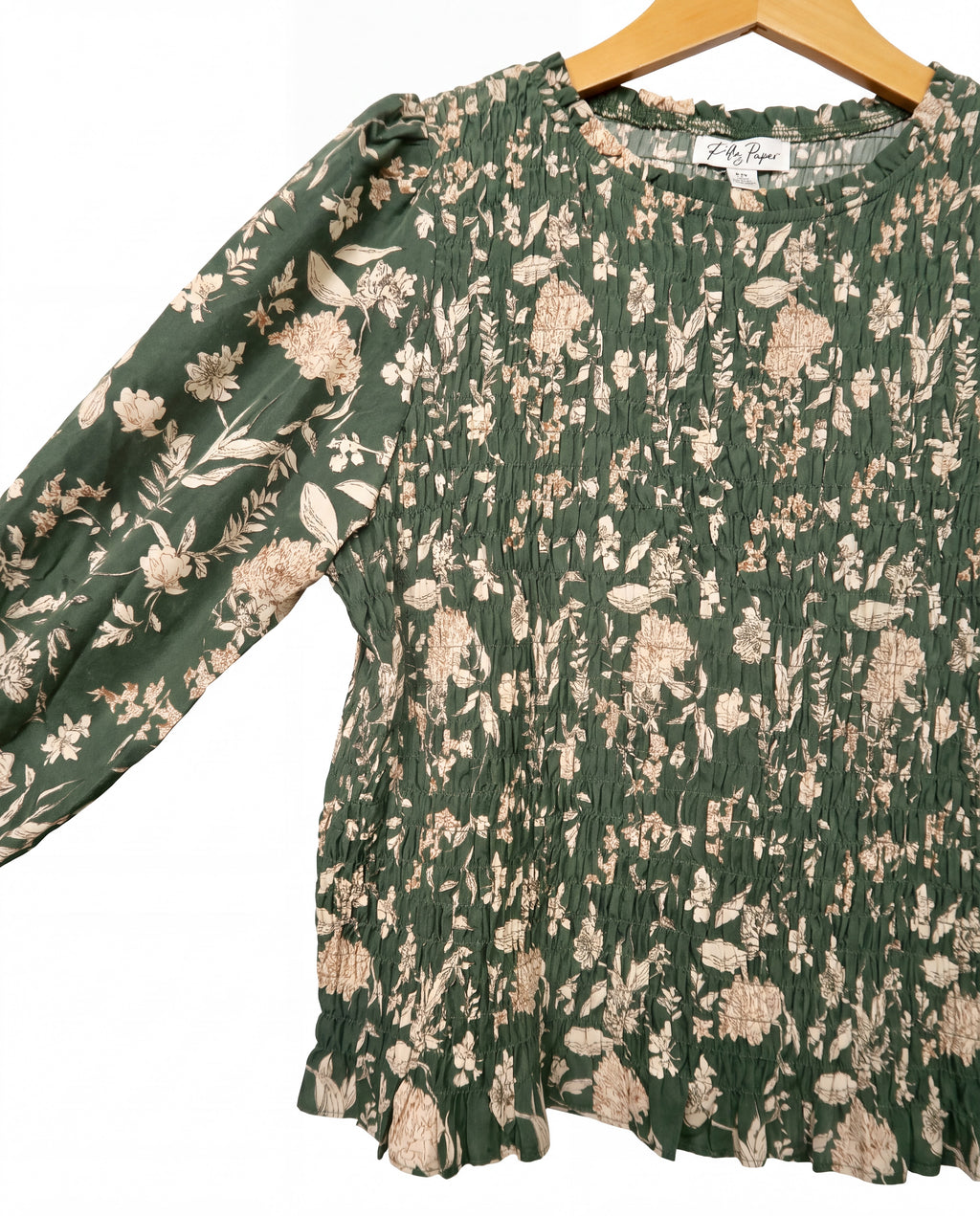 The Floral Print Top - Curve Fit