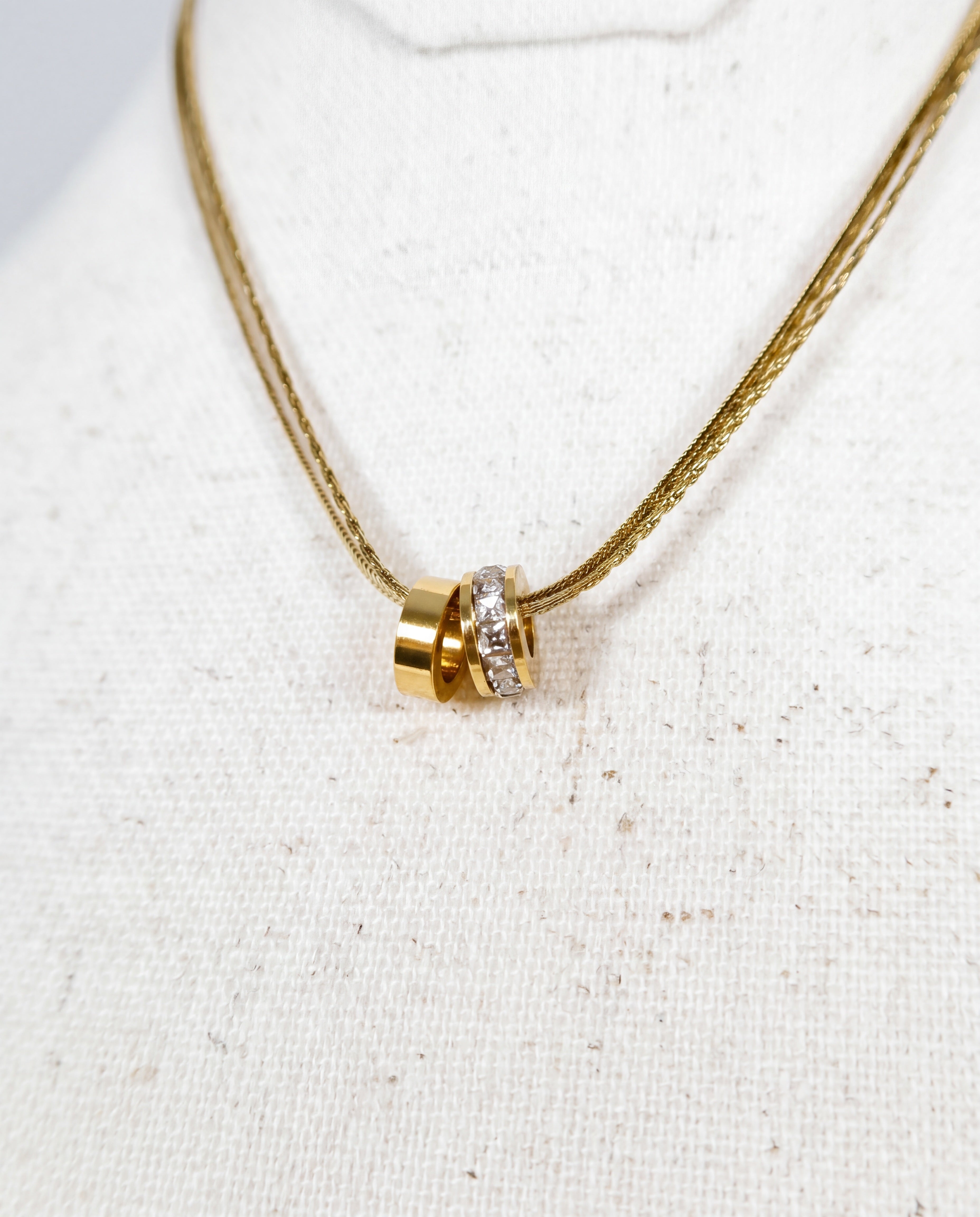 Eternal Circle Necklace - Tarnish Free