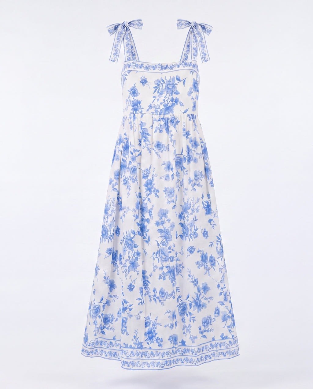 The Floral Maxi Dress - Curve Fit