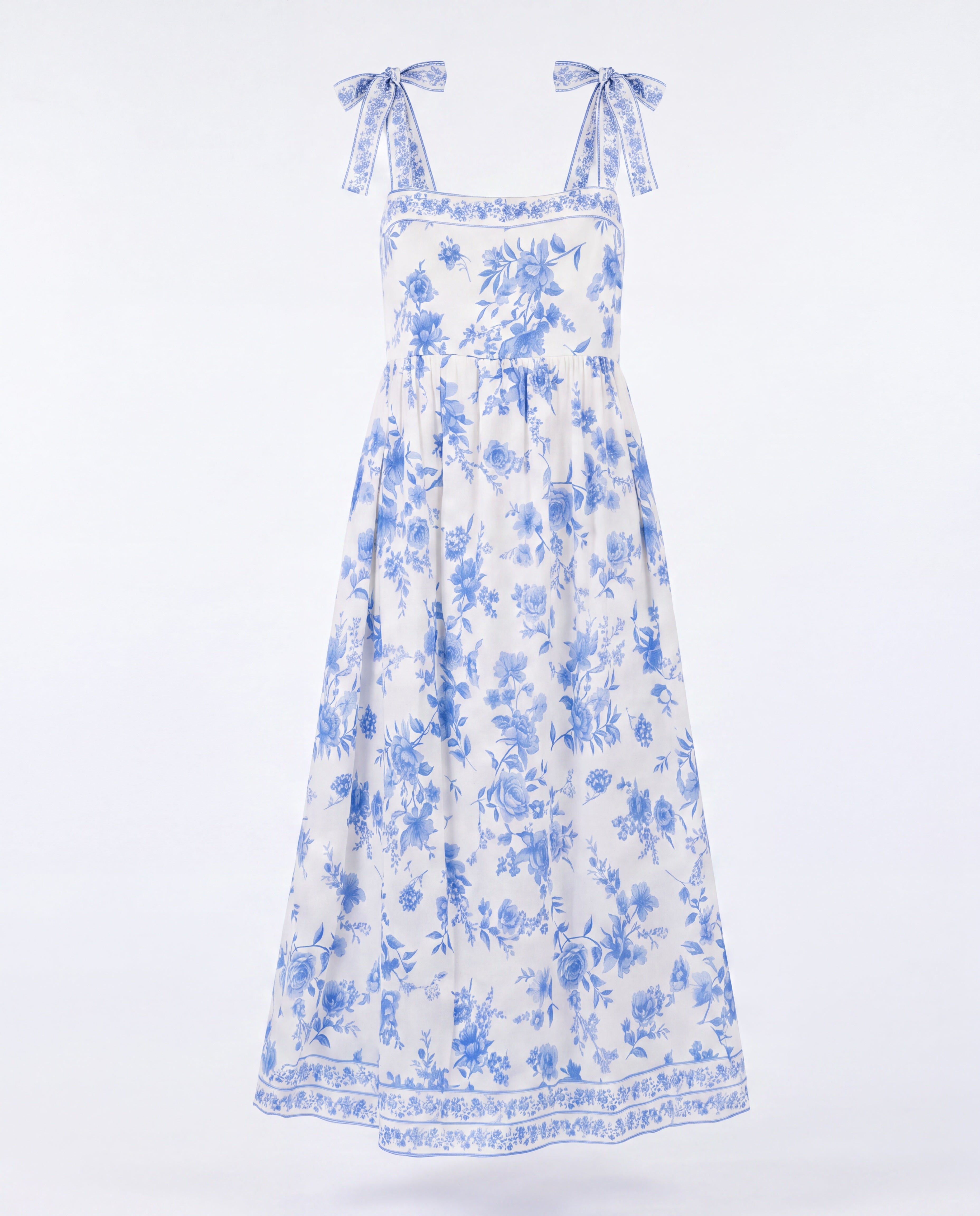 The Floral Maxi Dress - Curve Fit