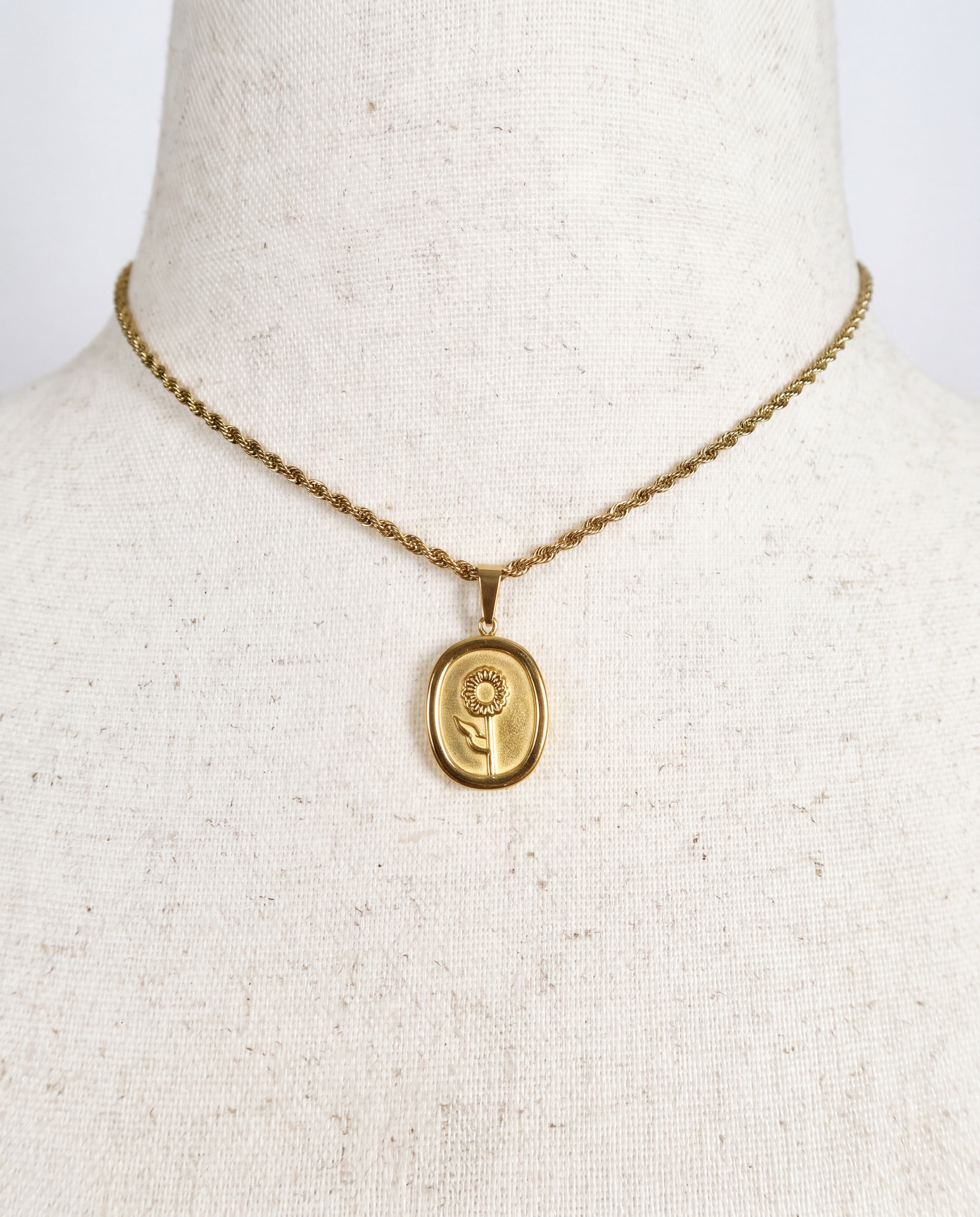 Rose Necklace - Tarnish Free